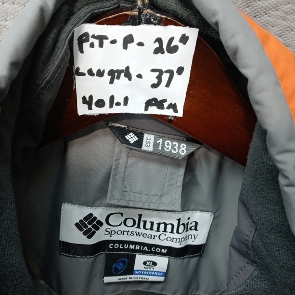 COLUMBIA MEN'S BUGABOO INTERCHANGE OMNI-TECH 3 IN - Picture 2 of 9